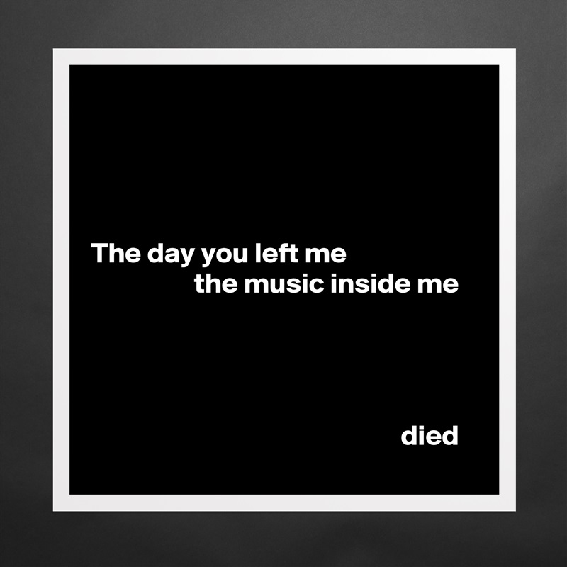 the music inside me