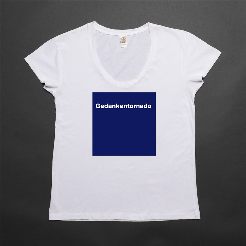 Gedankentornado - Womens Scoop Neck T-Shirt by Lautdenker. - Boldomatic ...